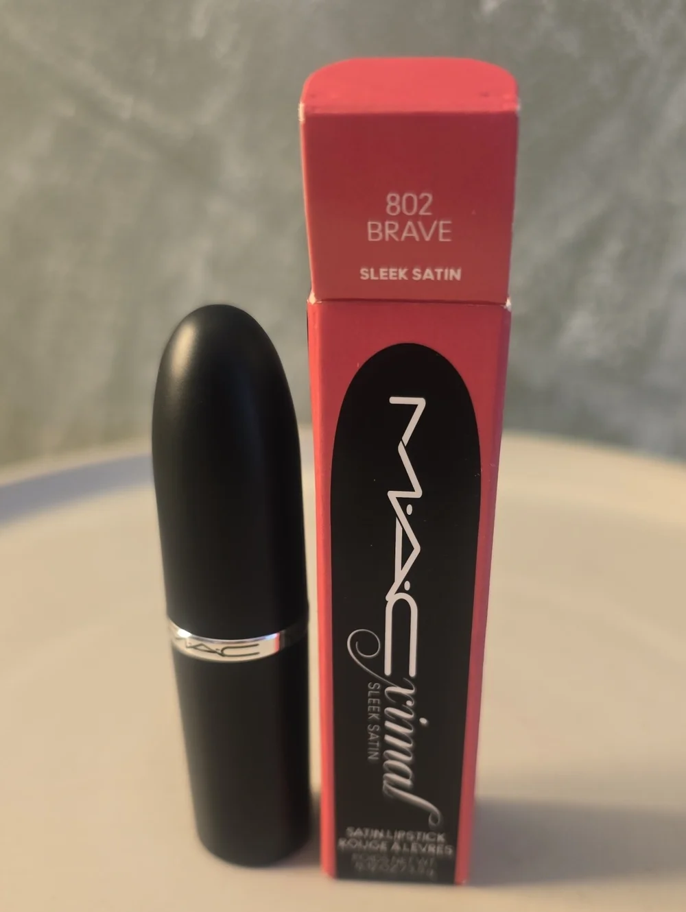 MAC Cosmetics Satin Lipstick in Dusty Rose 802 Brave New